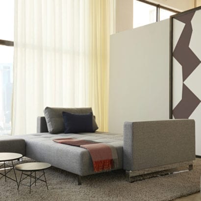 grey sofa bed
