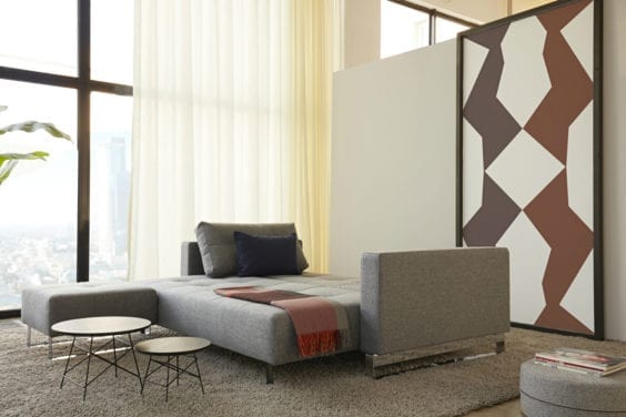 grey sofa bed