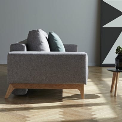 grey sofa bed
