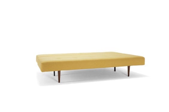 yellow sofa bed