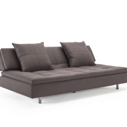 Brown sofa bed