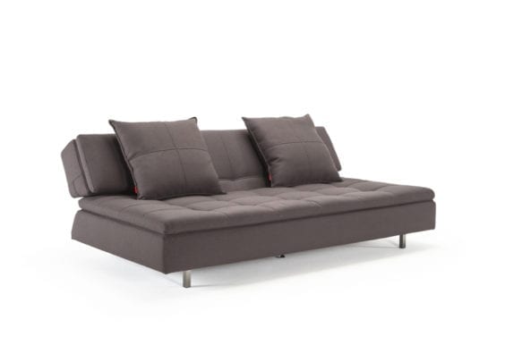 Brown sofa bed