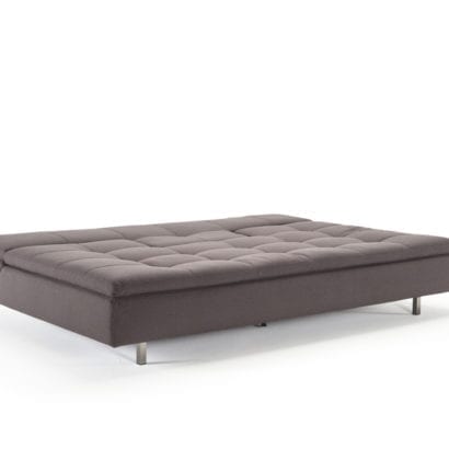 Brown sofa bed