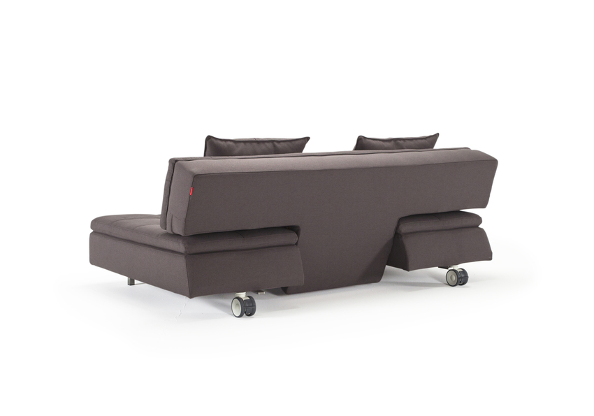Brown sofa bed