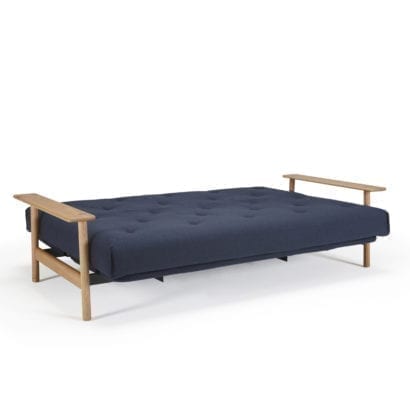 blue sofa bed