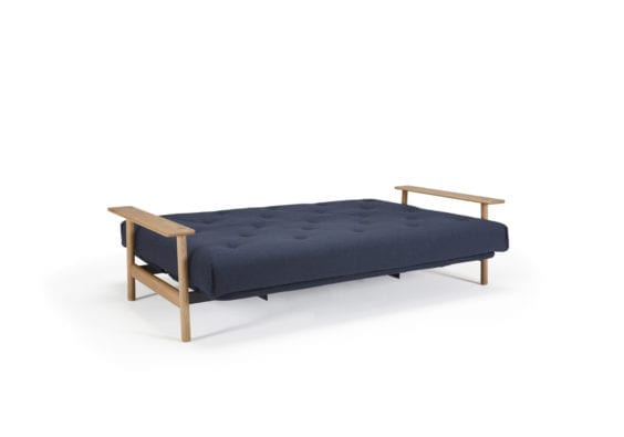blue sofa bed