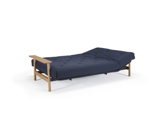 blue sofa bed