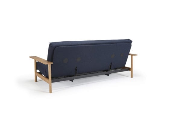 dark blue sofa bed