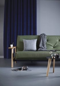 Green sofa bed