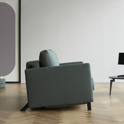 green sofa bed
