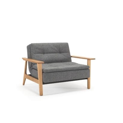 fold out grey chair