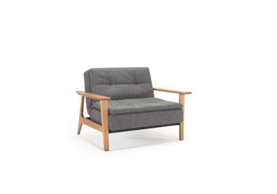 fold out grey chair