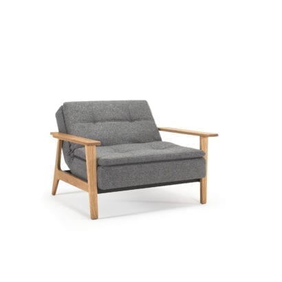 fold out grey chair