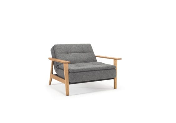 fold out grey chair