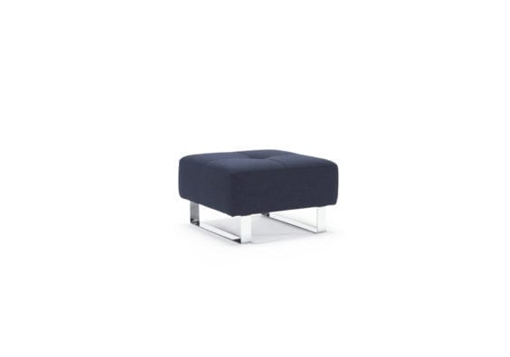 dark blue foot stool