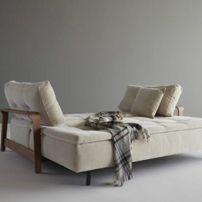 beige sofa bed