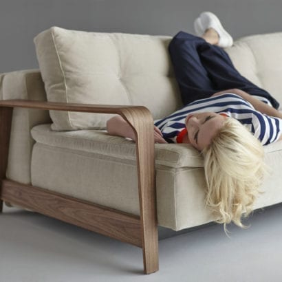 girl on sofa