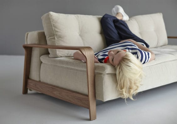 girl on sofa