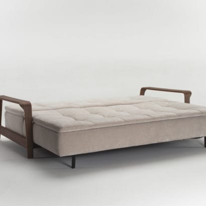 beige sofa bed