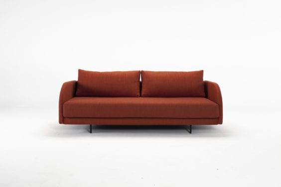 luxury red sofa bed